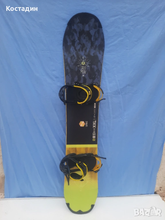 Сноуборд SALOMON SUPER 8 unite 163см. с автомати, снимка 1