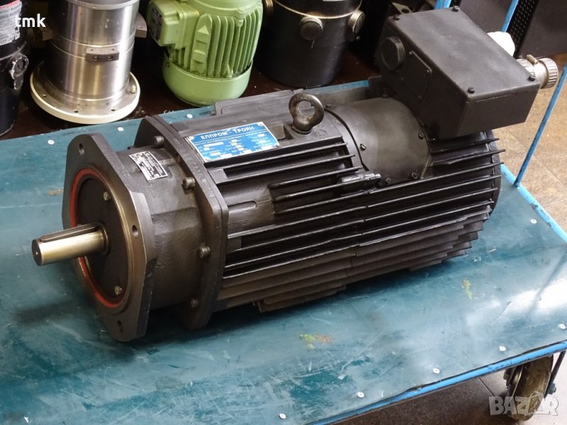 Ел.Двигател постояннотоков Елпром-Троян 23МВН-2СР-М със спирачка, снимка 1