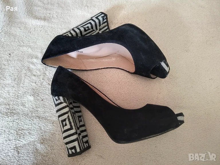 Дамски елегантни летни обувки на ток Tara Shoes, снимка 1