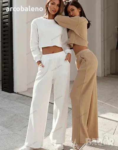 Ликвидация! Дамски ежедневен комплект от две части - Доставка 24 часа , снимка 1