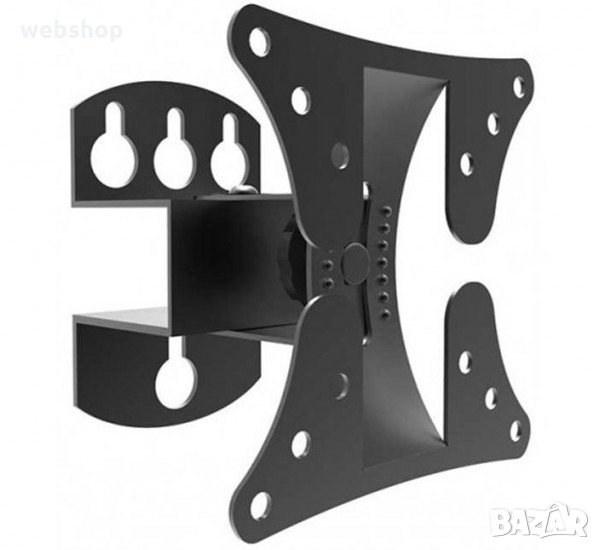 Стойка/поставка AN-T101V с регулиране и завъртане за LED телевизор 10-27" 15kg, снимка 1