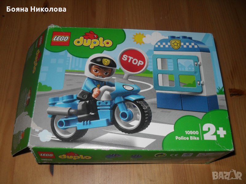 Лего Дупло "Полицейски мотор", снимка 1