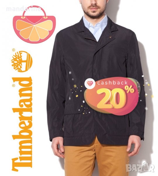 ПРОМО 🍊 TIMBERLAND 🍊 Мъжко елегантно тъмно синьо сако размер: M нов с етикети, снимка 1