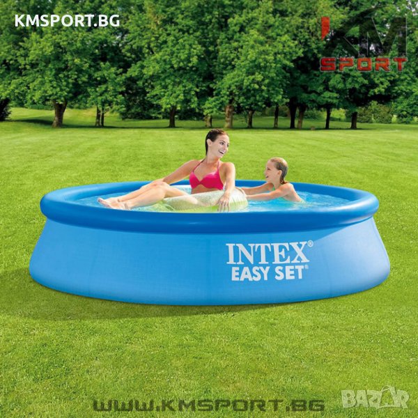 Нов басейн 244/61см,305/76см,366/76см /опция за покривало, помпа, постелка, снимка 1