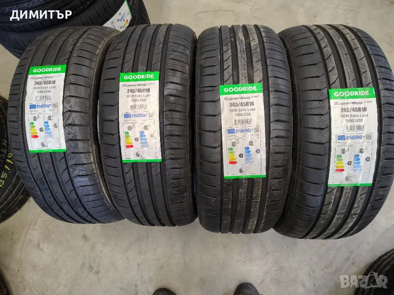 4бр.НОВИ летни гуми GOODRIDE 245 45 18 DOT24, снимка 1