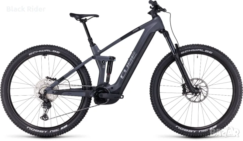 Електрически карбонов велосипед E bike CUBE STEREO 140 Race, BOSCH CX, 750 Wh - M, снимка 1
