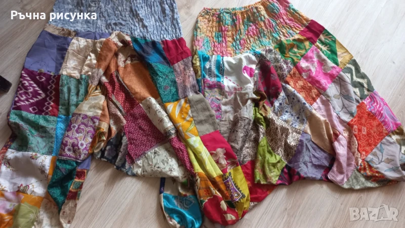 Оригинални копринени индийски шалвари по 30лв /брой, снимка 1