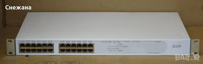 суич enterprise-class 24 ports 3Com SuperStack 3 Switch 4400 SE 100 Mbps, снимка 1