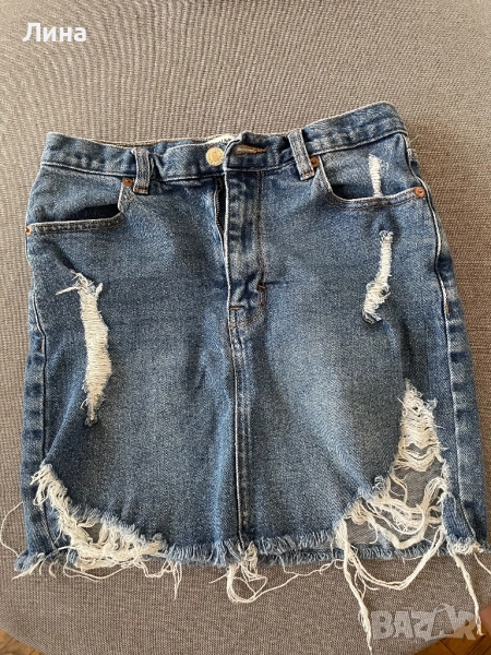 Дънкова пола Pull&Bear , снимка 1