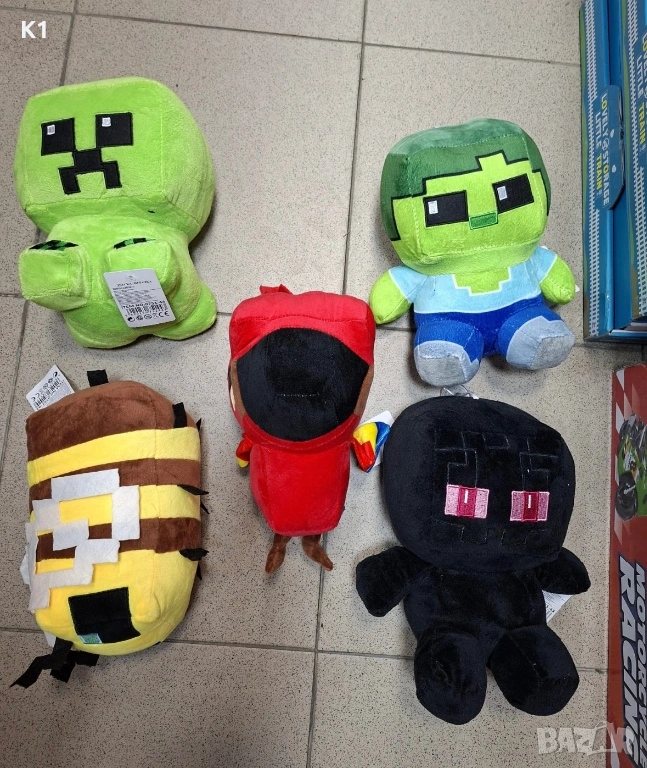 Плюшени играчки Майнкрафт, Minecraft плюшена играчка 25см, снимка 1