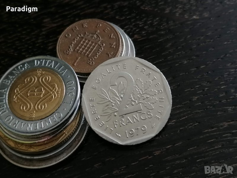 Монета - Франция - 2 франка | 1979г., снимка 1