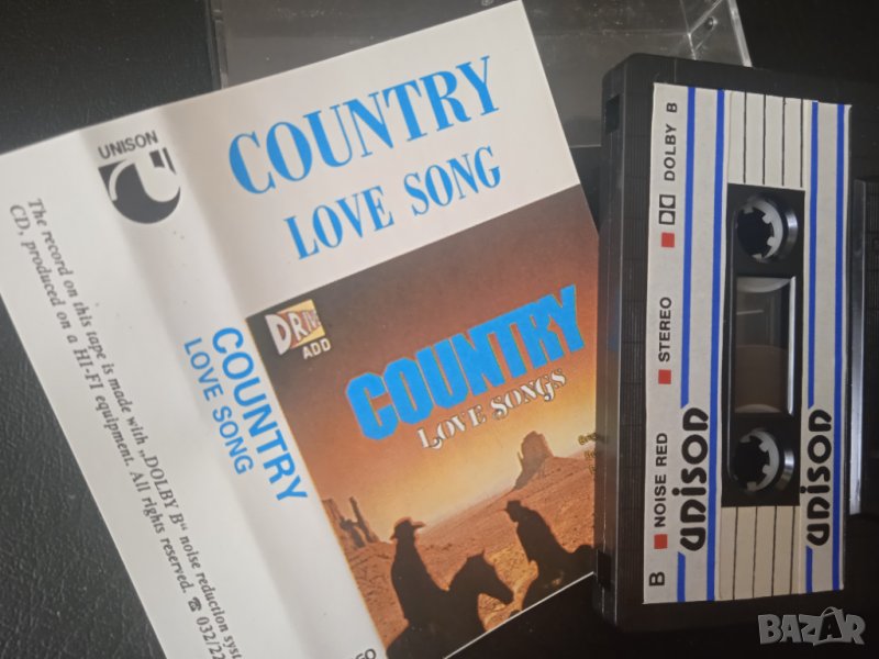 Country Love Song  касета с кънтри музика издадена от UNISON , снимка 1