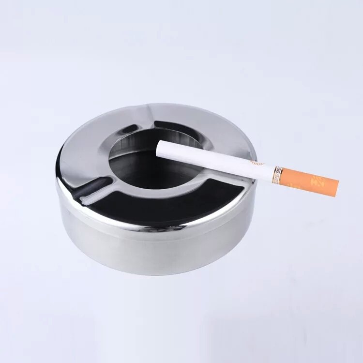 Неръждаем метален пепелник с канал за 3 цигари за дом офис хотел вила в  Други в гр. Пещера - ID37163220 — Bazar.bg