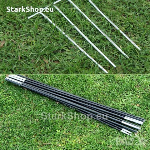  Четириместна палатка за къмпинг – 200x200x135cm, снимка 3 - Градински мебели, декорация  - 28905355