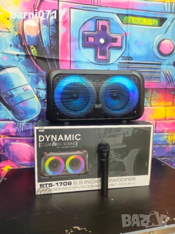 Караоке блутут Тонколона Brodu BTS-1709
