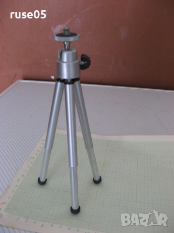 Статив за фотоапарат и др., 2 нива на разгъване, метален, снимка 2 - Чанти, стативи, аксесоари - 53583045