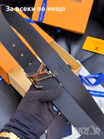 Louis Vuitton Колан Със Сертификат И Торбичка - Налични Различни Цветове Код SK280, снимка 5 - Колани - 52598388