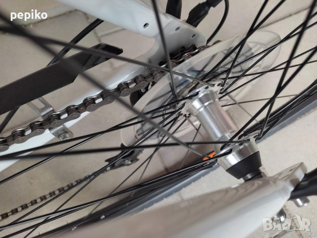 Продавам колела внос от Германия градски алуминиев велосипед CHRISSON RELAXIA 28 цола преден амортис, снимка 10 - Велосипеди - 40806109