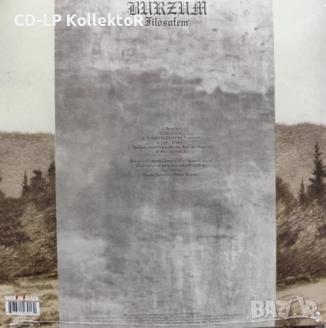 Нов Vinyl (Burzum - Filosofem), снимка 2 - Грамофонни плочи - 50999386