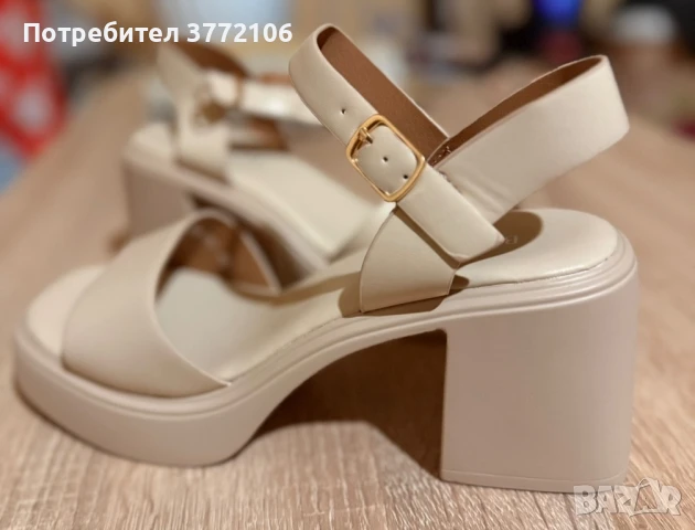 Сандали на ток Thomas , снимка 3 - Сандали - 51225027