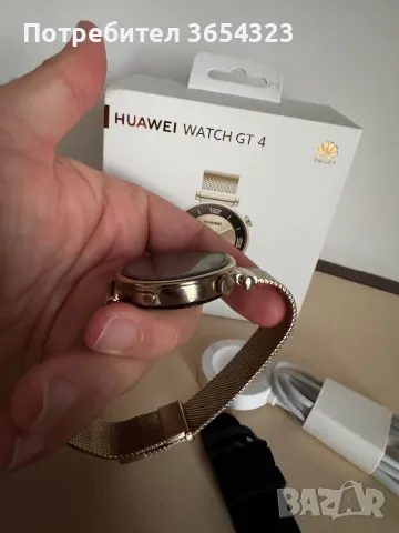 Смарт часовник Huawei GT4 41 mm Gold, снимка 5 - Смарт гривни - 48711854