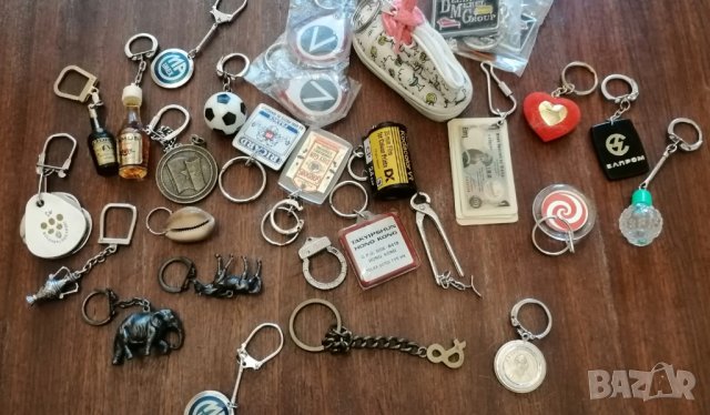 Ключодържатели 30 броя, снимка 2 - Антикварни и старинни предмети - 39535242