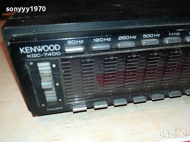KENWOOD KGC-7400 CAR EQUALIZER-MADE IN JAPAN 3005222139, снимка 7 - Аксесоари и консумативи - 36926993