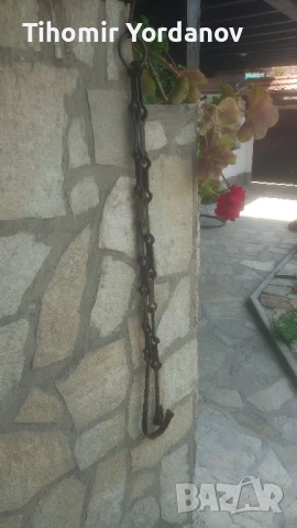 Верига за огнище., снимка 7 - Антикварни и старинни предмети - 50786688