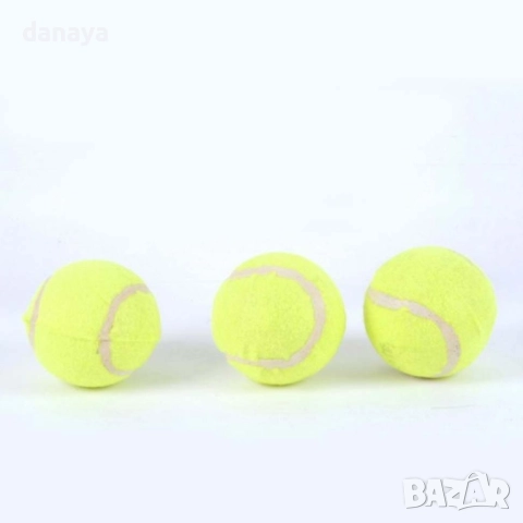 2068 Комплект топки за тенис на корт, 3 броя, снимка 2 - Тенис - 51741204