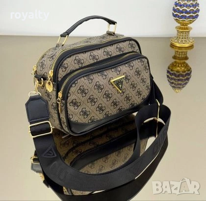 Guess Нова Кожена Дамска Чанта Гес