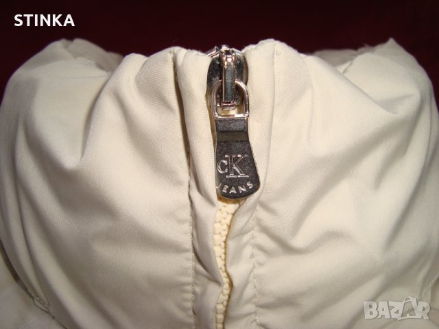 CALVIN KLEIN Гъши пух яке, снимка 5 - Якета - 34841802