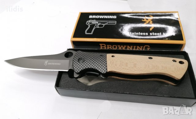  Сгъваем спортен нож BRAUNING B7, снимка 7 - Ножове - 34895982