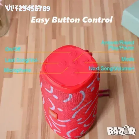 Портативна Блутут колонка TG-152, снимка 3 - Bluetooth тонколони - 49699856
