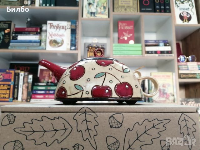 Керамично чайниче, снимка 3 - Други - 36665052