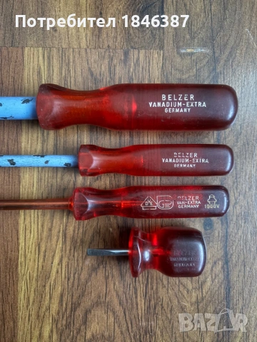 Отвертки Belzer Germany, снимка 2 - Отвертки - 53152609