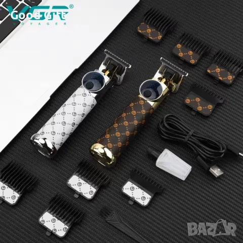 Машинка за подстригване VGR V-942 – Мощен тример с луксозен дизайн и Turbo режим, снимка 2 - Машинки за подстригване - 50392563