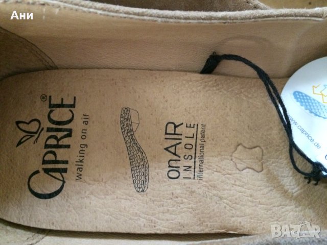 Чисто нови,удобни обувки Caprice № 37., снимка 5 - Дамски обувки на ток - 34693984