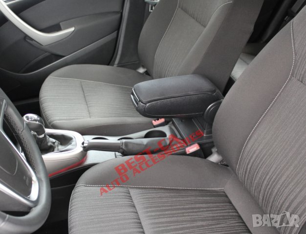 Текстилен черен подлакътник за Опел Астра Ж / Opel Astra J 2009-2015, снимка 6 - Аксесоари и консумативи - 36655574