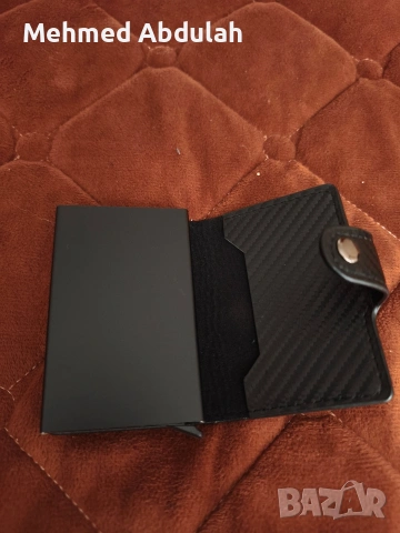 Мъжки автоматичен портфейл с изскачващ механизъм, снимка 11 - Портфейли, портмонета - 53509260
