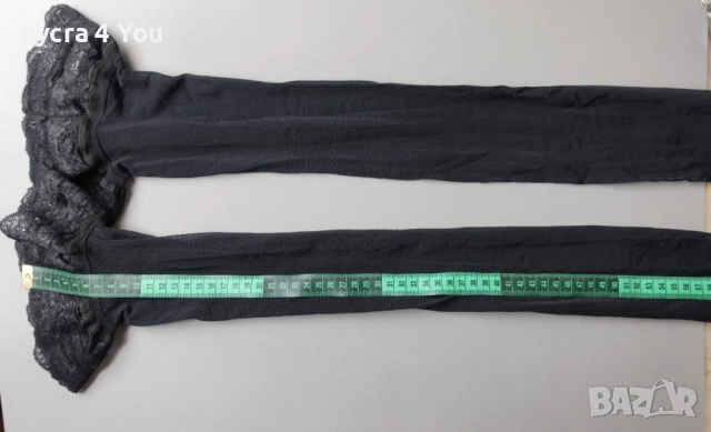 S черни чорапи със силикон, снимка 7 - Бельо - 52459895