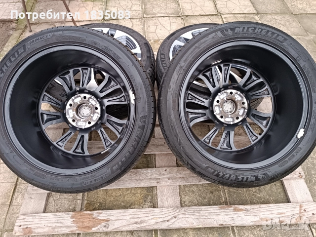 Лети джанти 17ки 5х114.3 Renault + летни гуми Michelin, снимка 8 - Гуми и джанти - 52816824