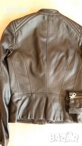 Намалена цена!Кожено яке H&M , 32 размер/ХС, отлично , снимка 2 - Якета - 37957051
