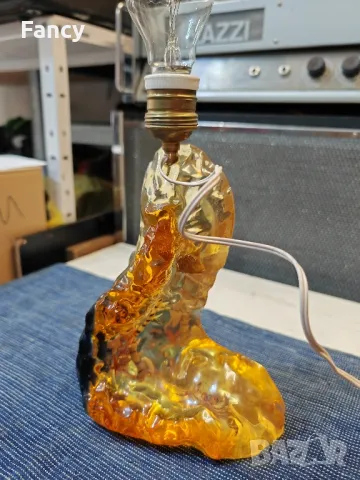 Стара лампа от смола 60 те години, снимка 9 - Антикварни и старинни предмети - 49785445