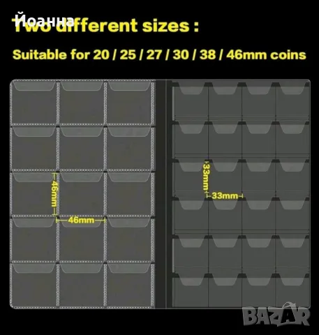 Албум за монети, снимка 4 - Нумизматика и бонистика - 49827252