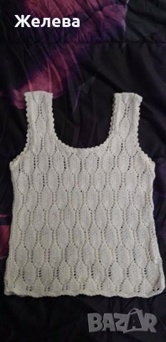 Дамски потник, плетен на 1 кука, снимка 1