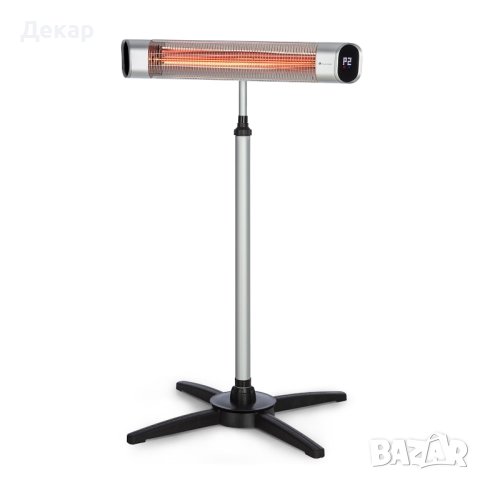 Dark Wave, Инфрачервен нагревател, 2000W, позлатена въглеродна тръба, IP65, алуминий