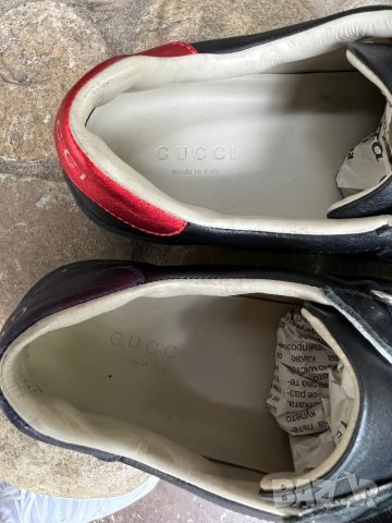 Gucci Ace leather sneakers — номер 34 , снимка 7 - Детски обувки - 38077877