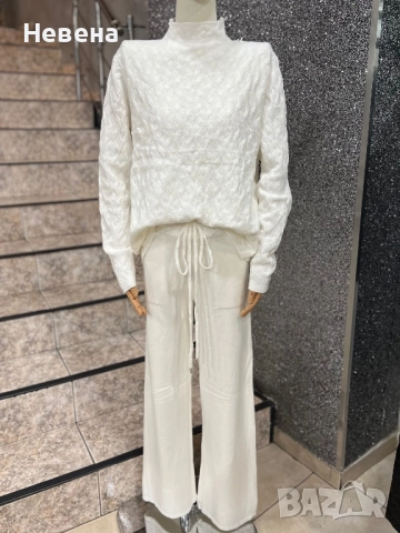 Дамски сет-панталон и блуза, снимка 7 - Комплекти - 52292969