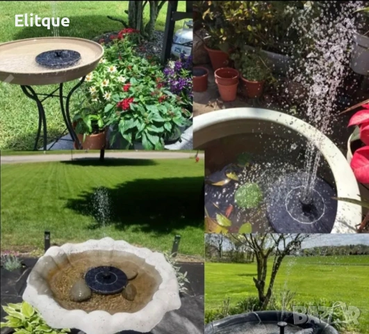 Соларен фонтан с три режима на разпръскване, снимка 2 - Други - 53443635