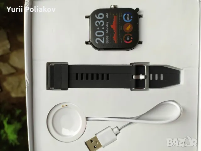 Смарт часовник с монитор за кръвно, снимка 4 - Смарт часовници - 48832058